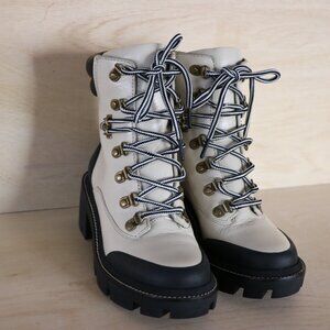 Tory Burch Lug Sole Hiker Ankle Boot Women's Size 5
